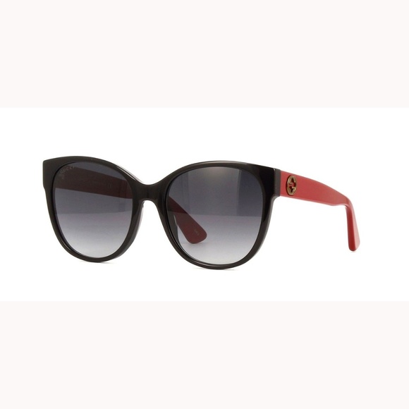 gucci sunglasses red frame